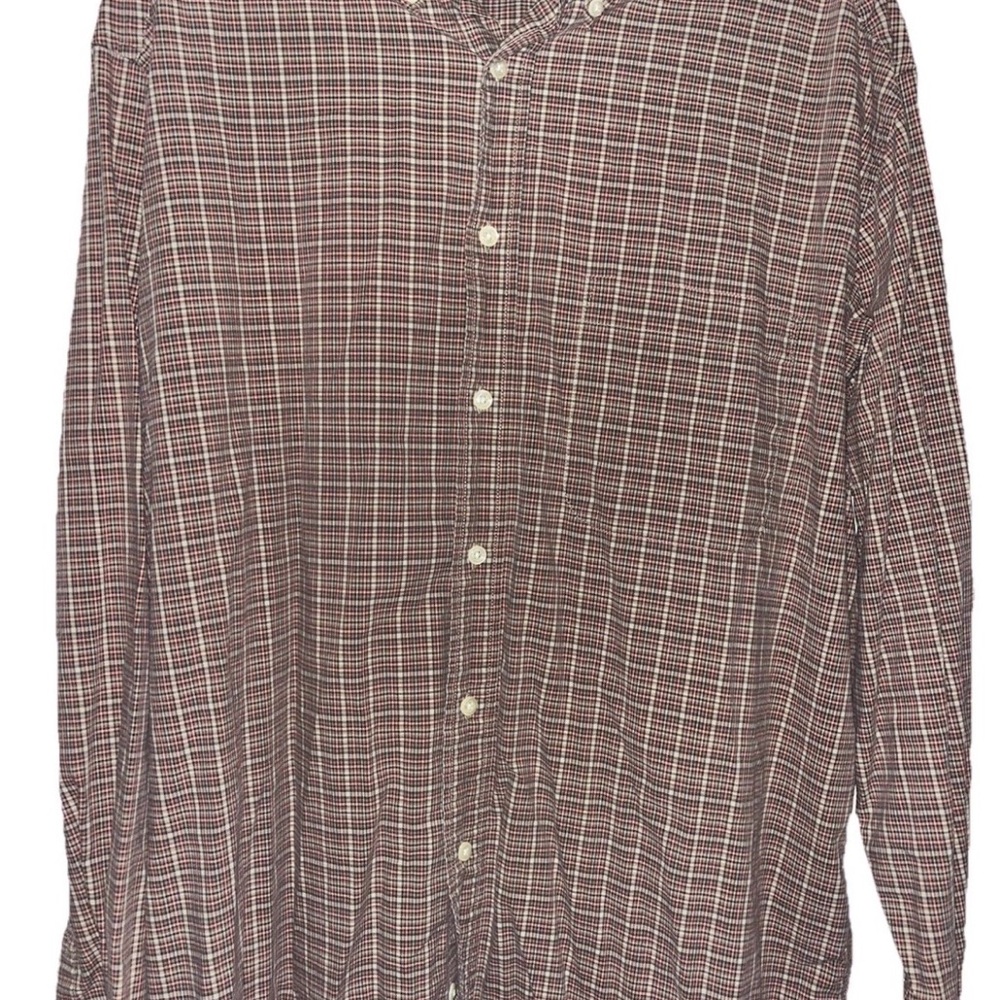 Eddie Bauer Men’s Long Sleeve Button Shirt Size Large C-3